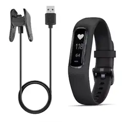 1 м умный Браслет usb зарядный кабель Clip-on зарядное устройство Шнур для Garmin Vivosmart 4 Новый