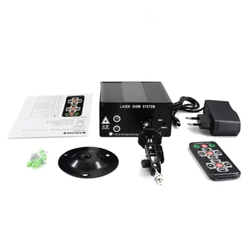 

Compact Size LED Stage Light RGB 48 Patterns 4 Control Modes Sound Activated Projector Light with Remote Control for DJ Party