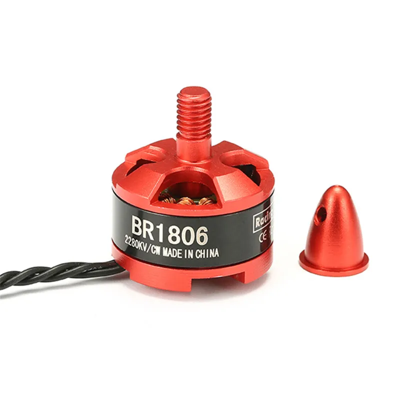 Racerstar 1806 BR1806 2280KV 1-3S бесщеточный двигатель CW CCW для QAV250 ZMR250 260 RC гоночный Дрон Квадрокоптер рама