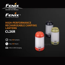 Новое поступление Fenix CL26R высокопроизводительный микро USB Перезаряжаемый фонарь для кемпинга с бесплатной литий-ионной батареей 18650