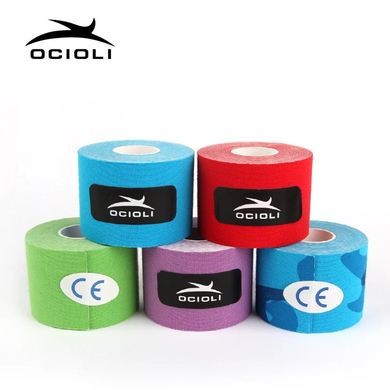 5cm x 5m Sports Kinesio Muscle Tape Kinesiology Tape Cotton Elastic Adhesive Muscle Bandage Care