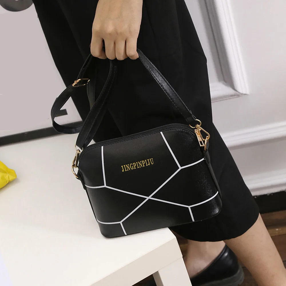 25Women Fashion Handbag Crack Shoulder Bag Large Tote Ladies Purse Fashion Women Handbag Messenger Bags Shoulder Bag