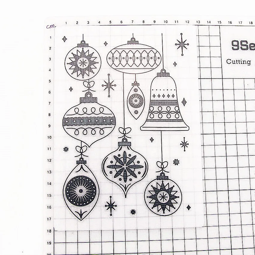 

Easter plastic Christmas bell template craft card making paper card album wedding decoration Embossing folders