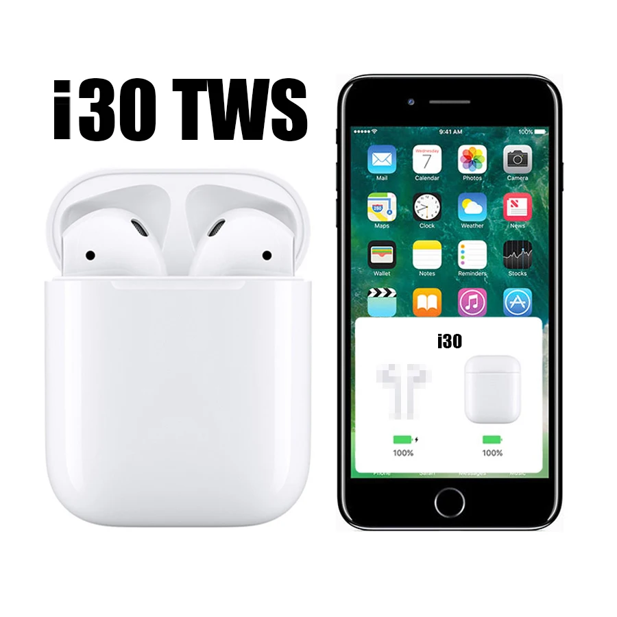 

New i30 TWS Pop-up Window Mini Bluetooth Earphone Earbuds 1:1 LK TE9 Wireless Earphones PK i20 i12 i13 XY i10 i30 tws