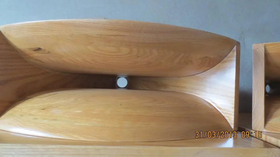 wood horn speakers