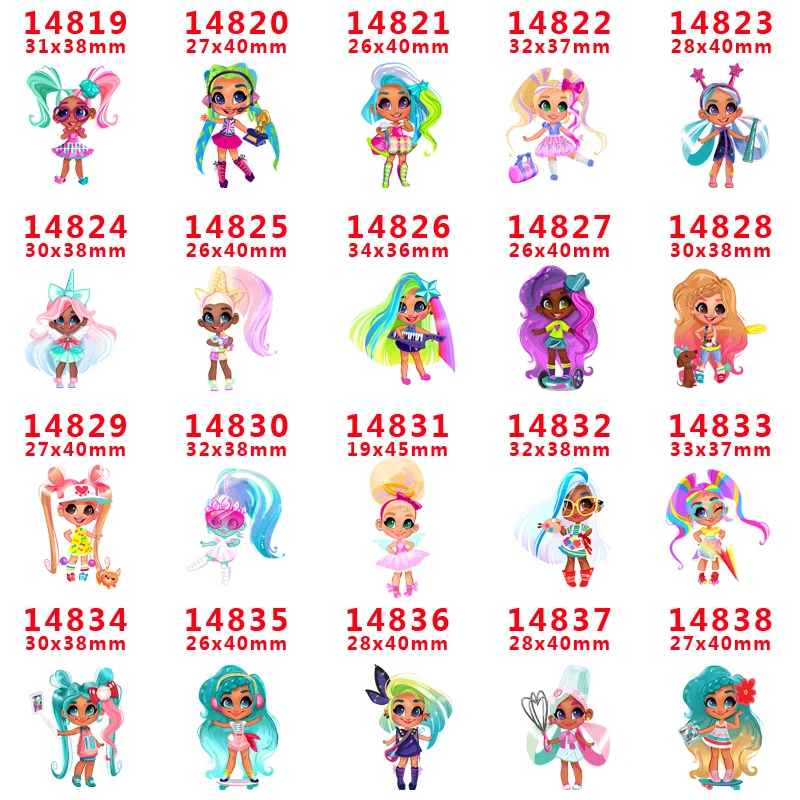 

Free shipping 30 pcs cartoon character planar resin PR 14819