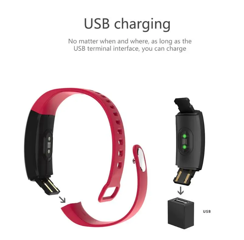 Smart Wristband Heart Rate Monitor IP67 Sport Fitness Bracelet Tracker Smart Bluetooth band For Android IOS PK miband 2 ID107 Smart Wristband Heart Rate Monitor IP67 Sport Fitness Bracelet Tracker Smart Bluetooth band For Android IOS PK miband 2 ID107