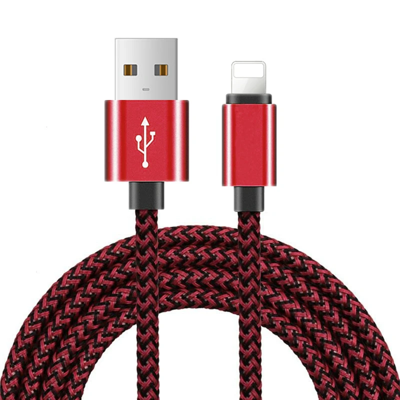 1m 2m 3m USB Data Cable for iPhone 5 5S X XS Max XR Fast Charging USB
Charger Cable for iPhone 6 6S 7 8 Plus Mobile Phone Cables
