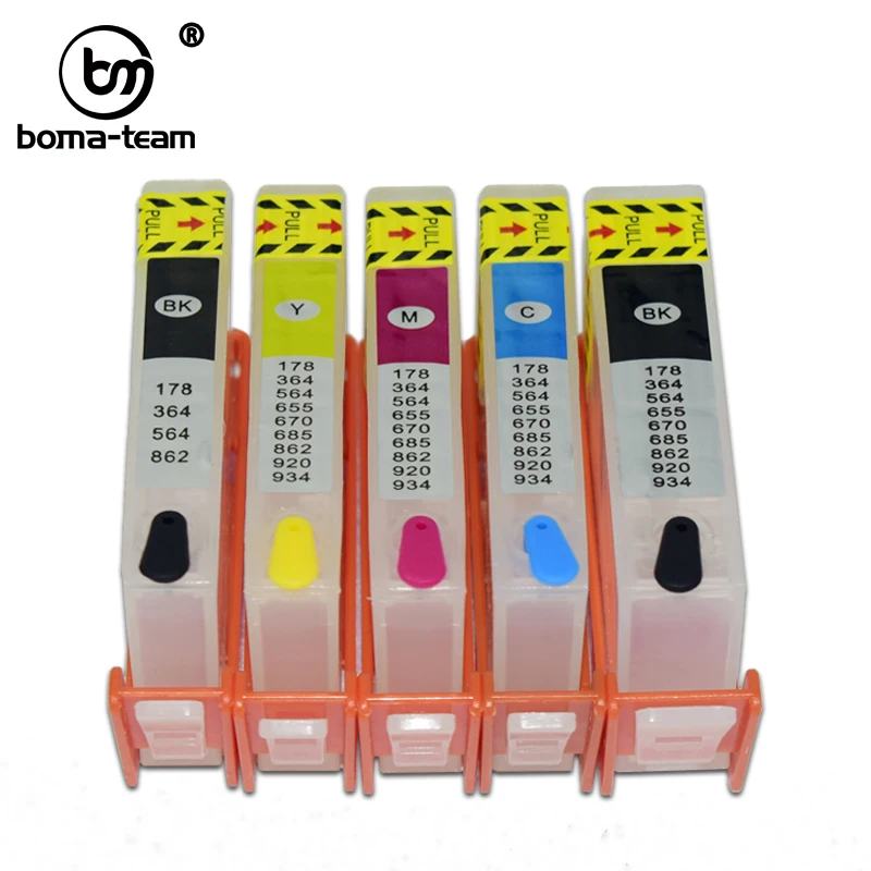 HP564 HP564XL 564 Refillable Ink Cartridges For HP Photosmart C309 C310