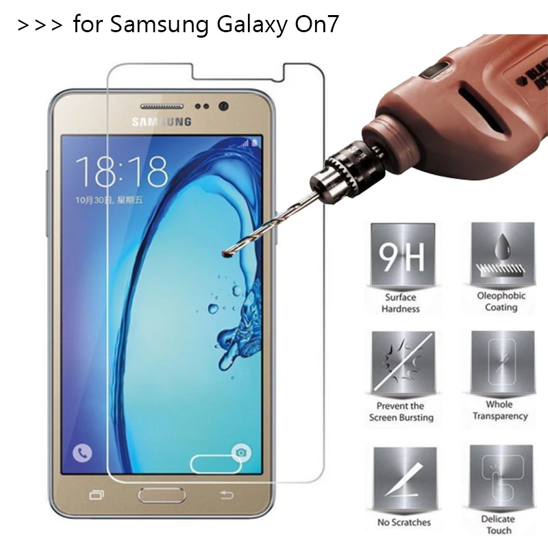 10 шт./лот Премиум закаленное Стекло Экран протектор для samsung Galaxy On7 G6000 Закаленное