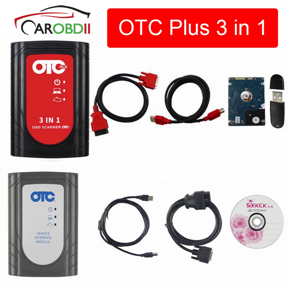 

2019 Newest OTC Plus 3 in 1 V14.10.028 GTS TIS 3 OTC scanner IT2 Latest V13.10.019 For IT3 GTS OTC Scanner Auto Diagnostic Tool