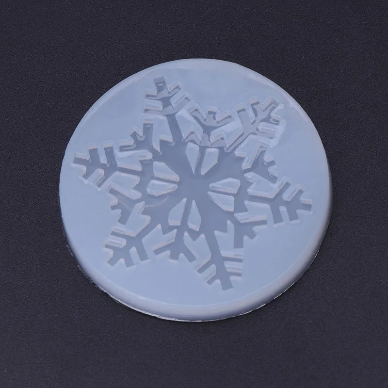 New Silicone Mold Snowflake Christmas DIY Crafts Jewelry Making Pendant Epoxy Resin Decoration | Украшения и аксессуары