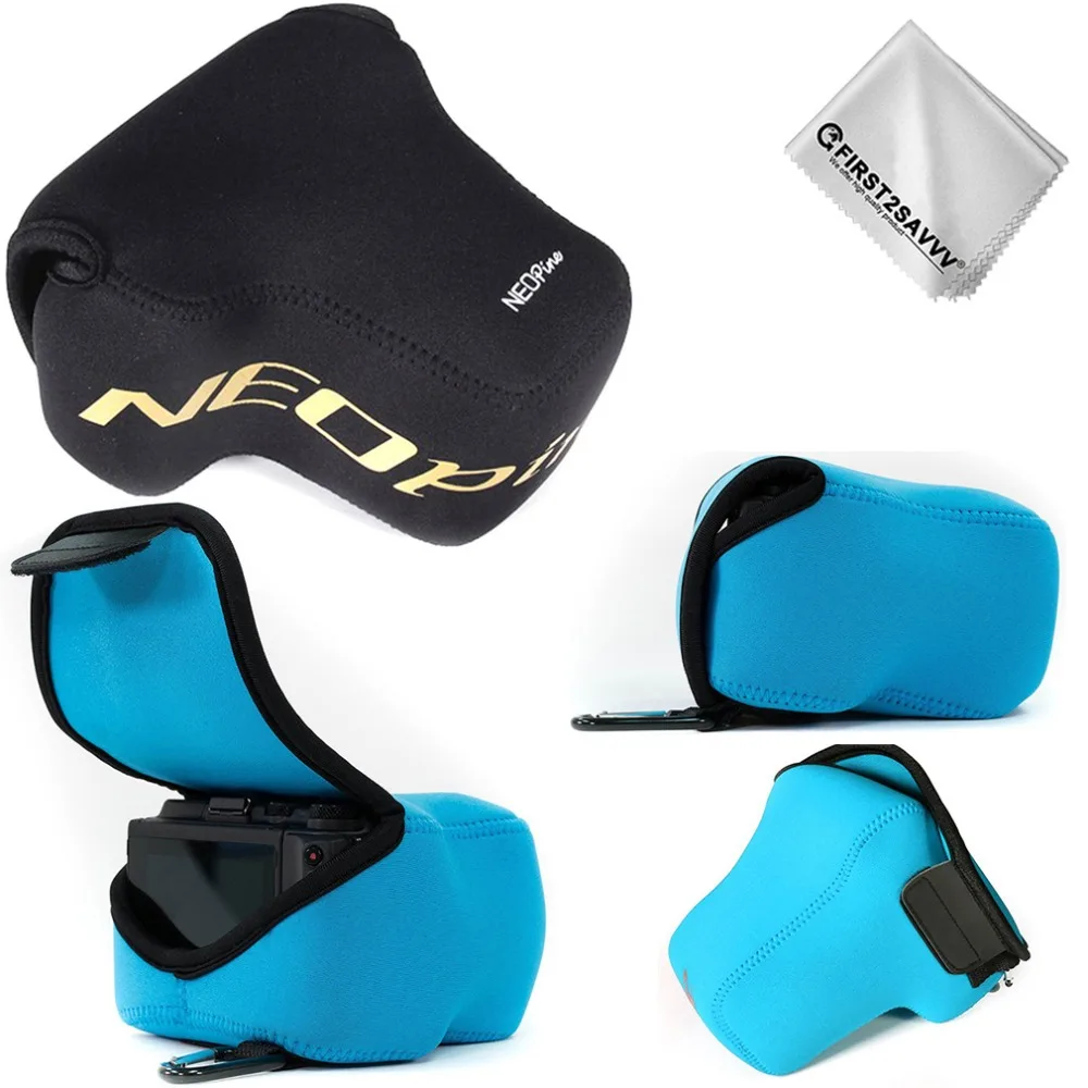 

Neoprene Original Portable Soft Camera Case Bag for Nikon COOLPIX P900S P900 Sony DSC- RX10 IV, RX10 III Lumix DMC-FZ2500