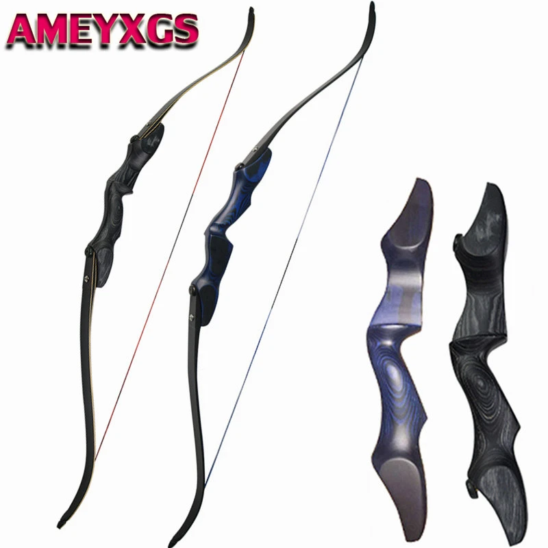

60" ILF Archery Takedown American Hunting Bow Recurve Bow 30-60lbs Limbs Riser Right Hand Outdoor Hunting Shooting Accessories