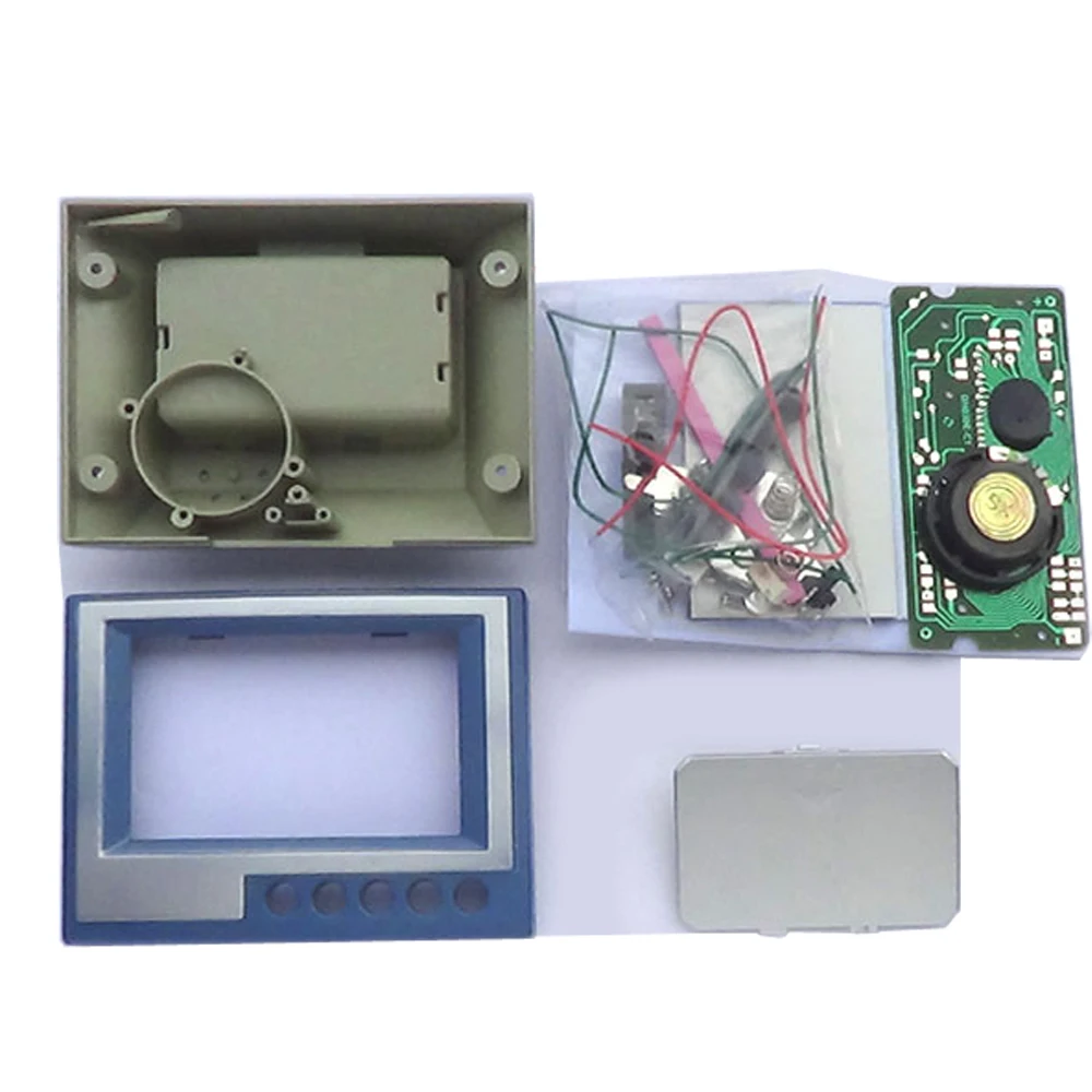 CNIKESIN Diy kit производство жидких кристаллов дисплей электронные часы с календарем