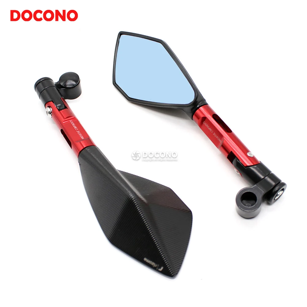 

Universal Motorcycle Rearview Mirror CNC Side Mirrors For HONDA CB1000R SUZUKI GLADIUS 650 GSR 250S BANDIT 650S YAMAHA MT-03 etc