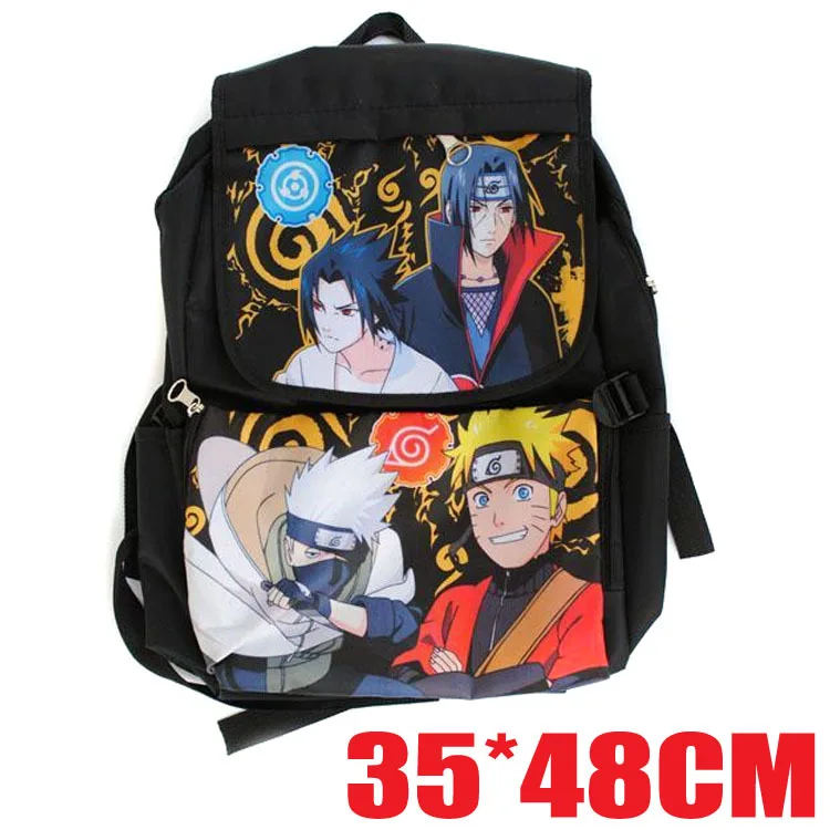Japan Anime Naruto Backpack Students Bookbag Boys Girls Teenagers Large Printing Waterproof Computer Bag bookbags-for-girls