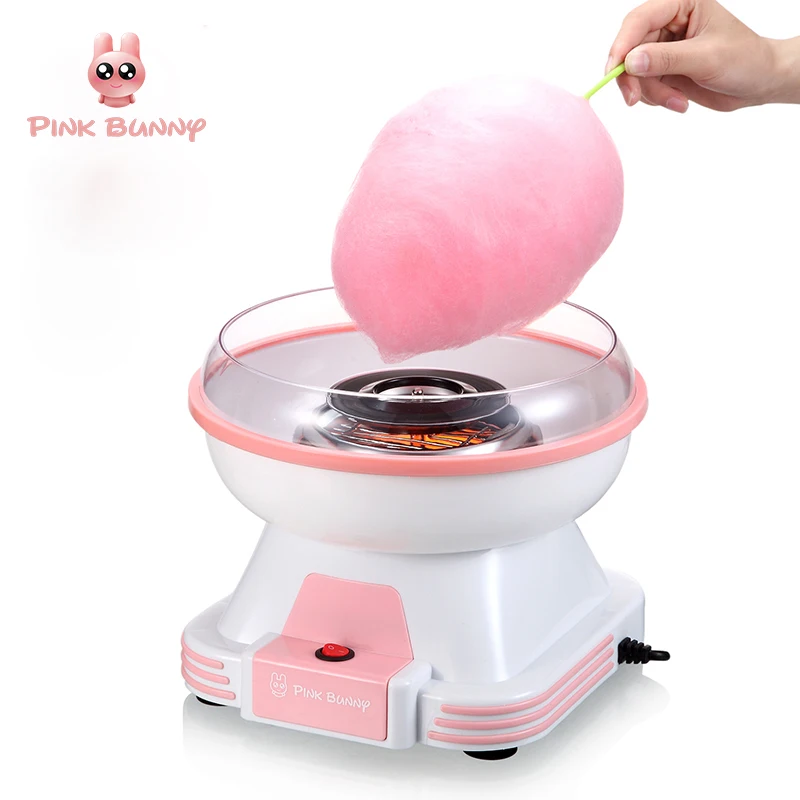 DIY Cotton Candy Maker Мини Сладкая Вата Машина для малыша Подарок Жесткий и Без Сахара