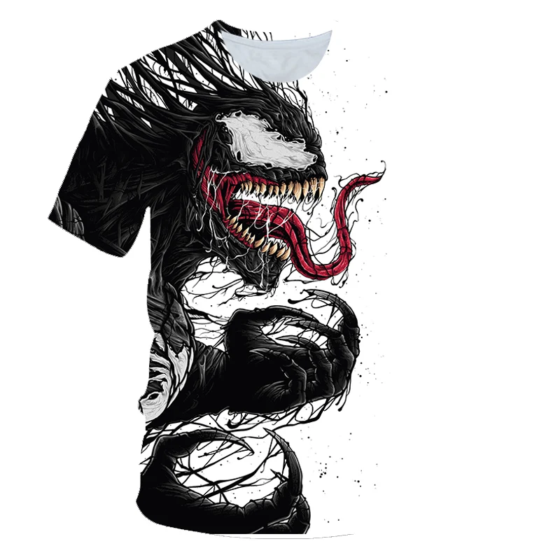 

Children 2019 Summer T Shirt Dabbing Funny Movie venom Cartoon Short Sleeve T-Shirts For Boys Girls Tops Kids Tshirt 4-14 Years