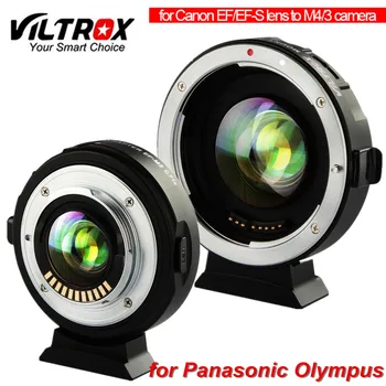 

EF-M2 Focal Reducer Booster Adapter Auto-focus 0.71x for Canon EF mount lens to M43 camera E-PL8/E-PL7/E-PL5/E-PL3 E-M10/II/III