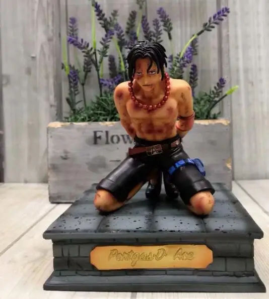

16CM One piece Ace Anime Action Figure PVC New Collection figures toys Collection for friend gift