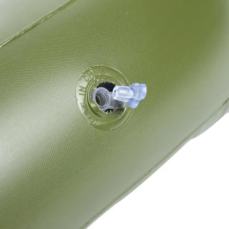 Портативный ПВХ зеленый каяк надувная подушка-сиденье открытый водный спортивный инструмент