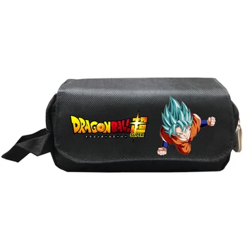 

Anime Dragon Ball Case Goku Vegeta Pencil Boys Girls Students School Supplies Stationery Bag Children Cute Makeup Bags
