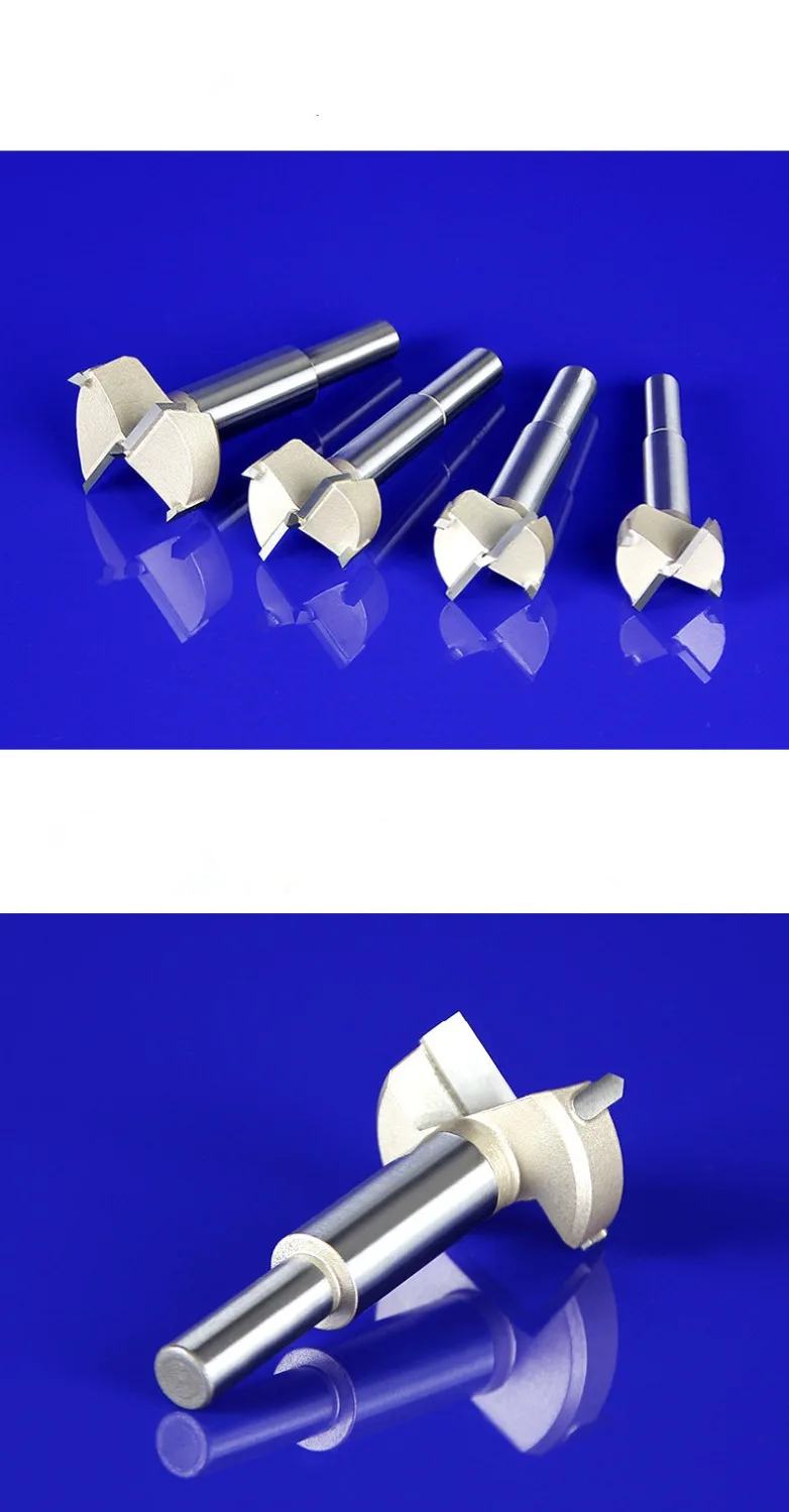 

1PCS YT1705 Woodworking drill Punch Reamer Tungsten Steel Blade bore diameter 35/36/38mm Free Shipping