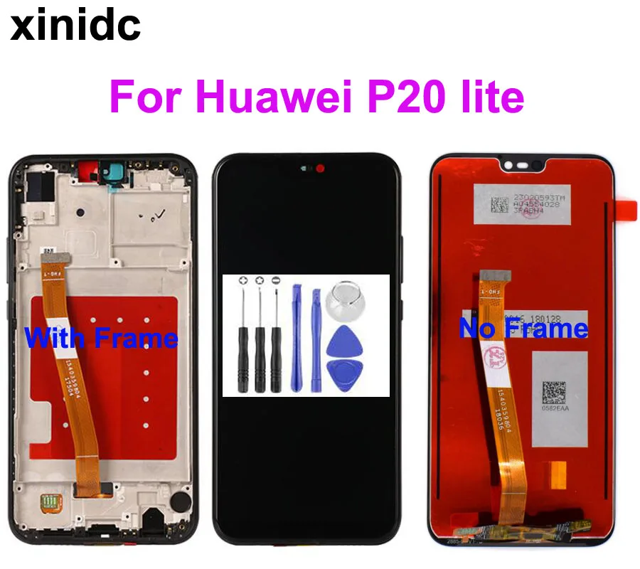 Xinidc LCD Display For 5.84" HUAWEI P20 Lite Lcd Display Screen 2280* ...