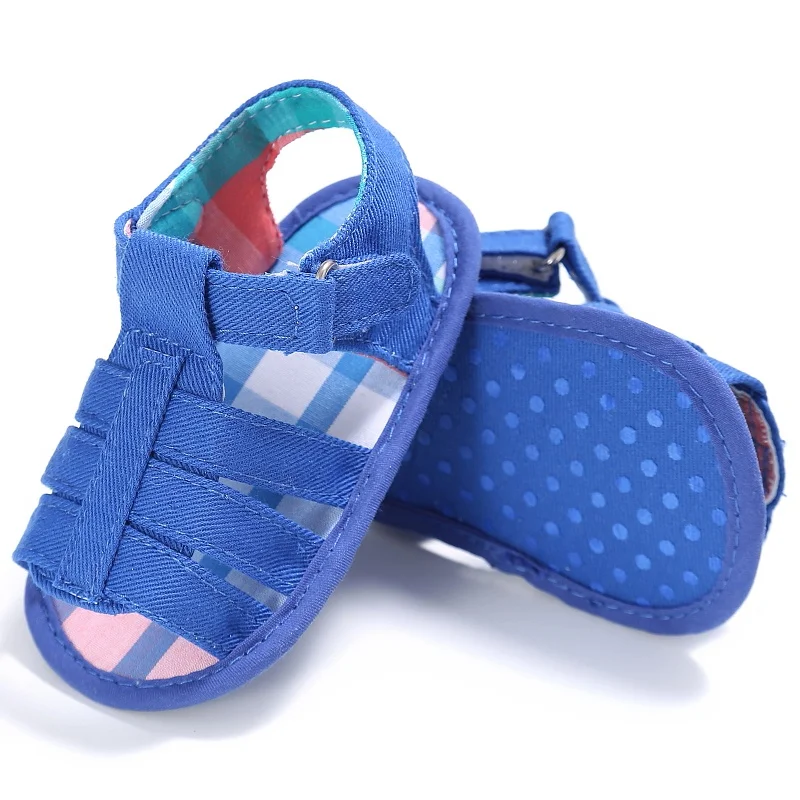 Сандалии для новорожденных; Летняя Открытая обувь для маленьких девочек и мальчиков; детские тапочки для детей 0-18 месяцев
