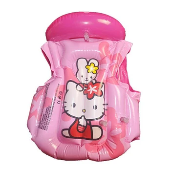 

2017 Swimming Vest Thicken Infant Inflatable Float Infant Swimming Learning Waistcoat Child Summer Fun Kids Cartoon Swimsuit