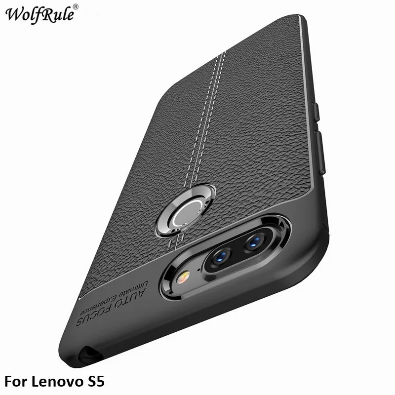 

WolfRule For Cover Lenovo S5 Case Soft SiliconeTPU Bumper Housings Phone Bag Case For Lenovo S5 Cover Shell K520 5.7''