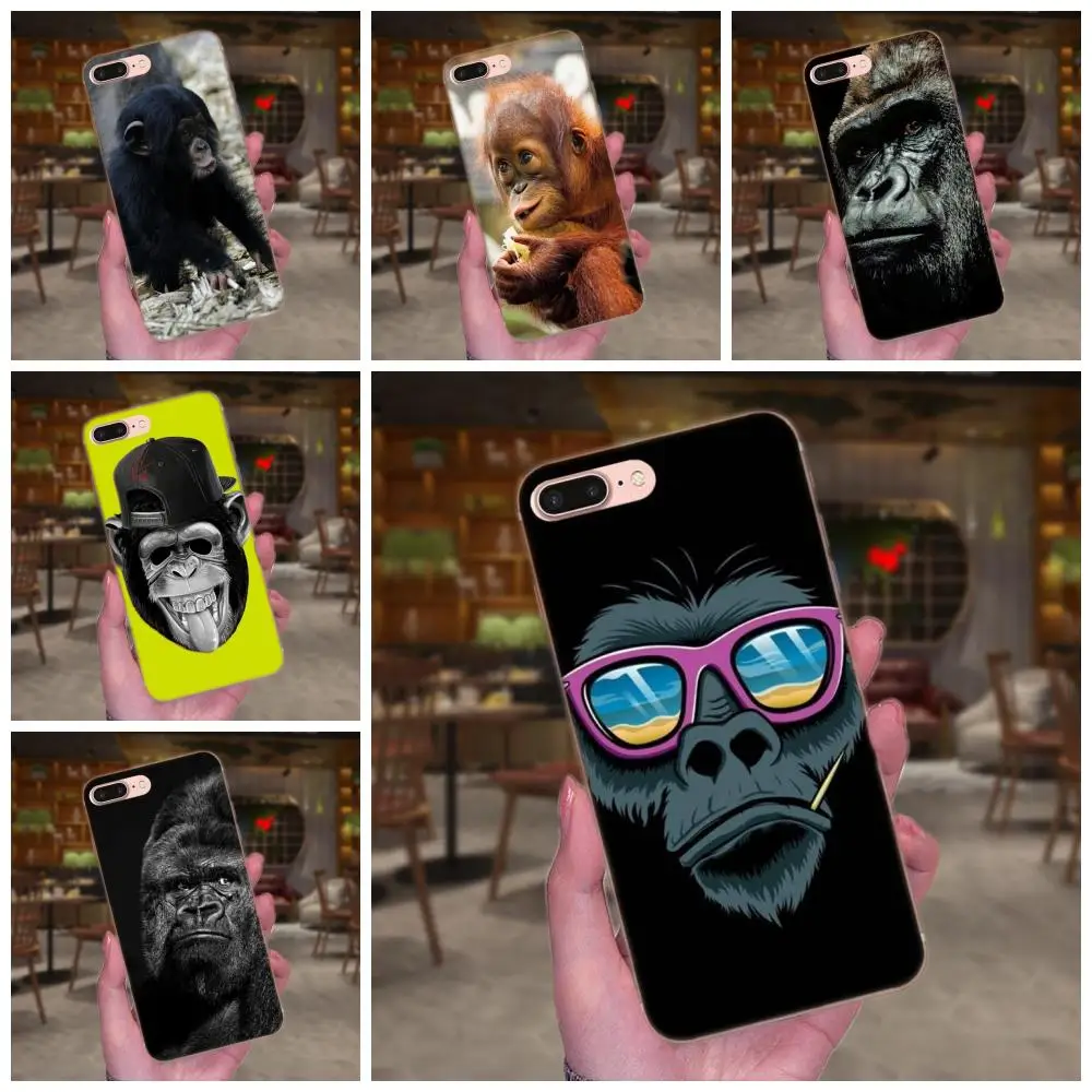 

Monkey Gorilla Ape Baby Colourful Style For Galaxy A3 A5 A7 On5 On7 2015 2016 2017 Grand Alpha G850 Core2 Prime S2 I9082