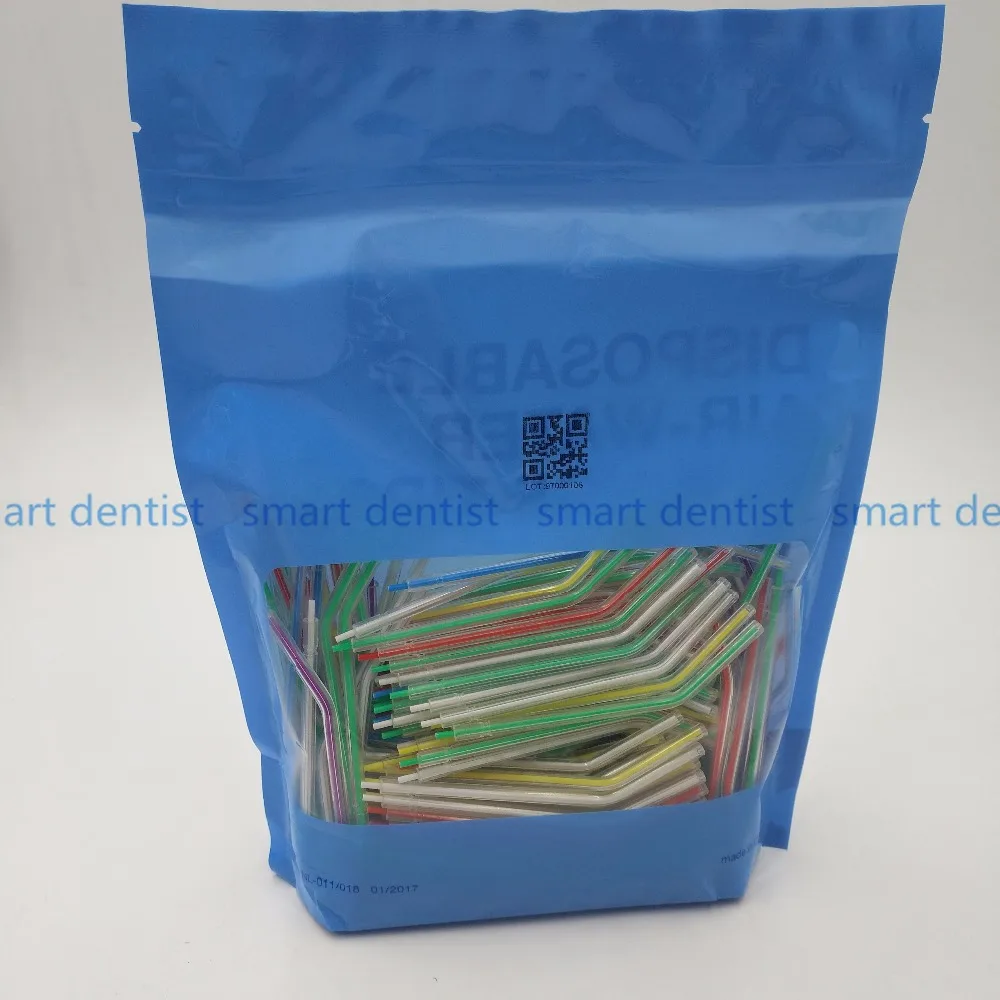 Spray de Água do ar Tubos de Bicos Dicas para 3-way Alta Qualidade Bolsa Dental Descartável Triplo Seringa Dentista Lab Instrumento 250 Pçs –