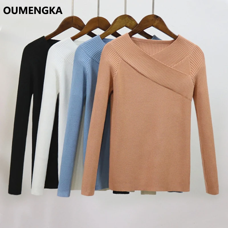 

Winter Knitted Sweater Cross V Neck Cashmere Sweater Female 2018 Women Sweaters And Pullovers Autumn Long Sleeve Sweater Jumper