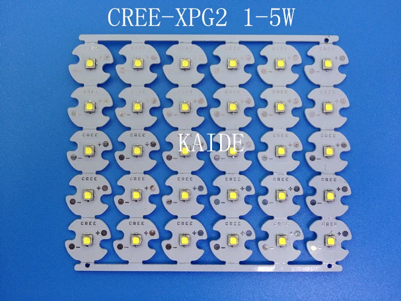

CREE XPG2 1W3W5W 586LM S2 S3 coldwhite warmwhite 16mm 20mm PCB DIY led flashlight