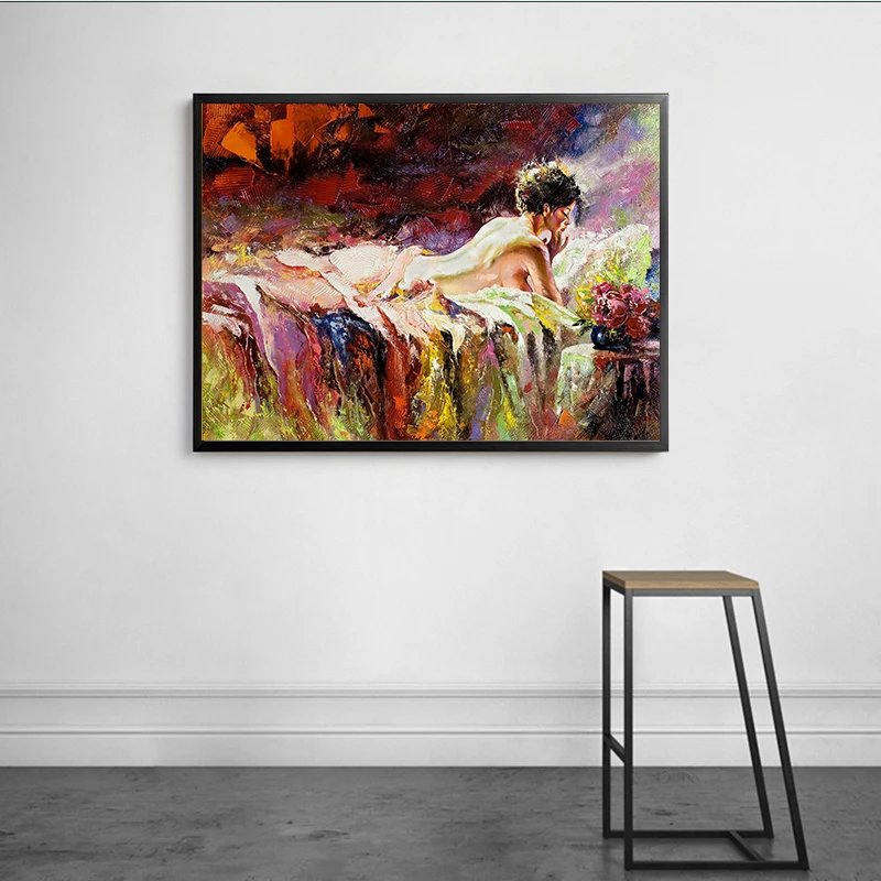Us 3 95 50 Off Newbility Classical Rococo Style Figure Paintings Nude Body Wall Art Bedroom Retro Decoration Cafe Bar Posters Vintage Prints In