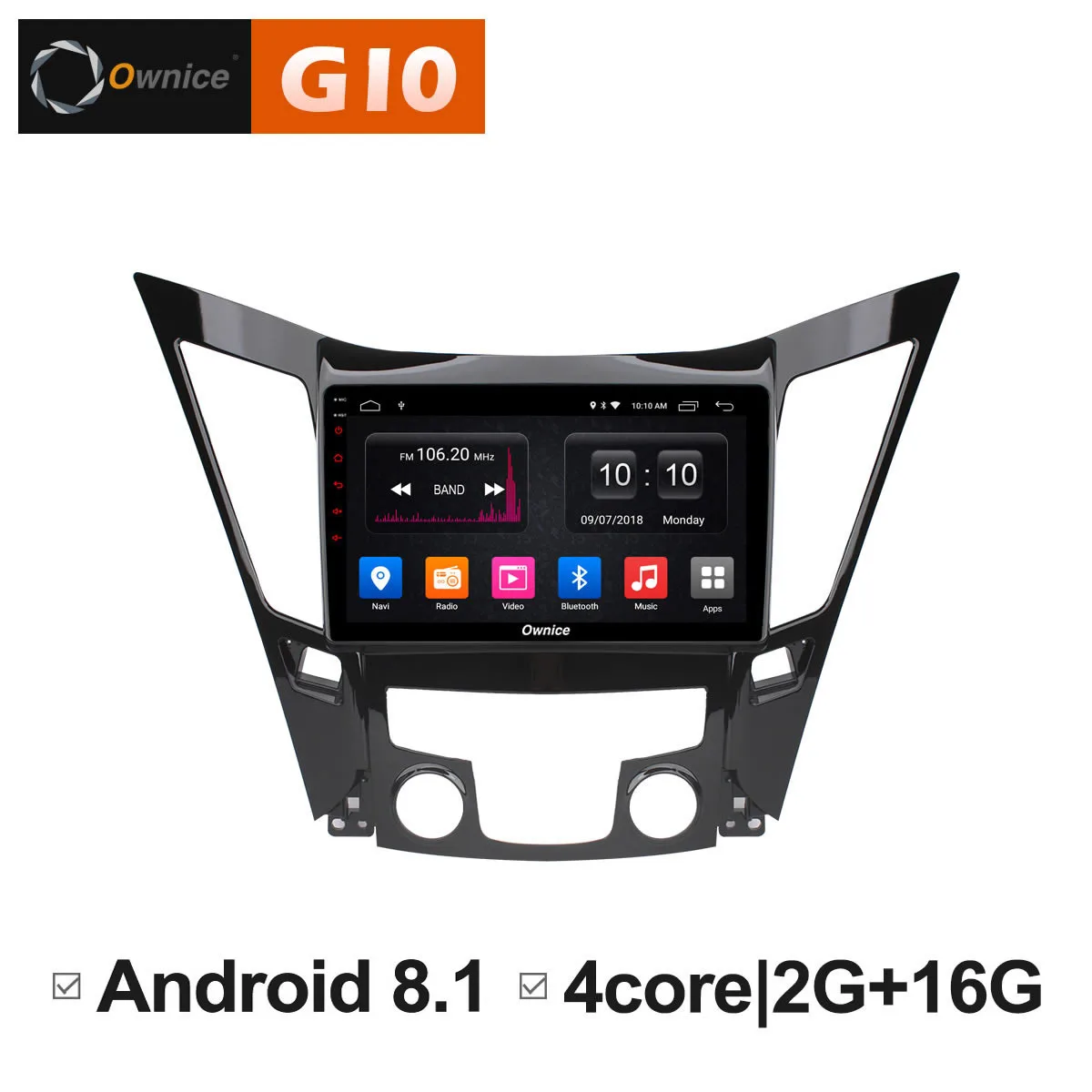 Discount Ownice C500+ G10 Octa Core 2G+32G Car DVD player radio headunit stereo for Hyundai Sonata 2011 - 2014 audio android 8.1 gps navi 1