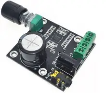 Super slim 2x15 Вт PAM8610 класса D Цифровой двойной Мощность аудио Усилители домашние доска 12 В