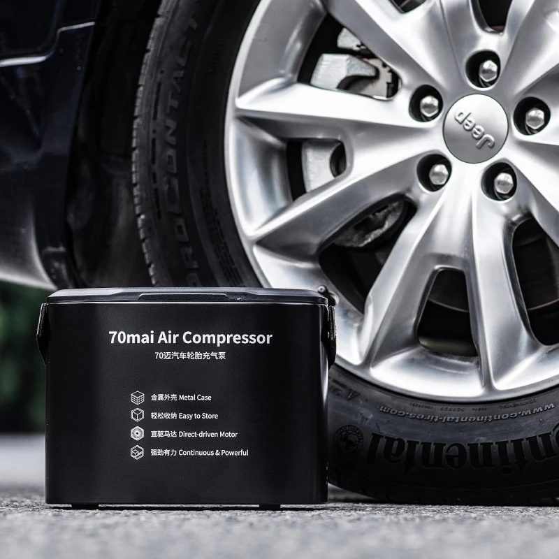 US $51.99 Original 70mai Car Air Compressor 12V Electric 70mai Car Air Pump 70mai Car Tire Inflator Auto Bike Tyre Pumb Motorcycle