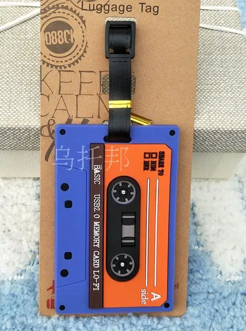 Koffer магнитофон кассета мультяшная багажная бирка студенческий набор для автобусной карты входного охранника наборы восстановления древних способов ne