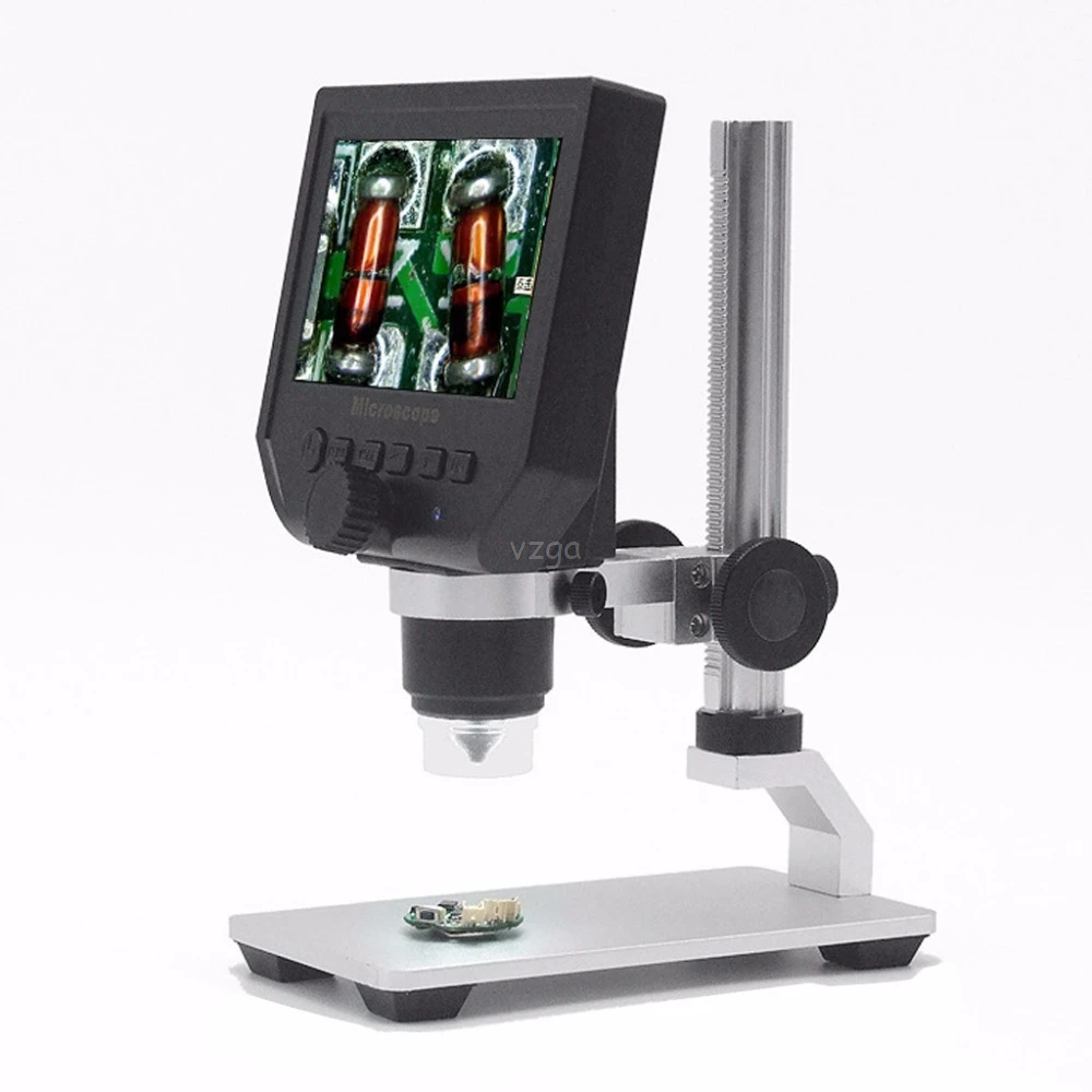 

G600 4.3" LCD Digital Microscope LED Zoom 1-600X 3.6MP HD Camera Video Recorder G21 Drop ship