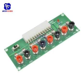 

4 Voltages Desktop Computer Chassis Power Supply ATX Transfer Module Board Power Take off Power Output Terminal XH-M229