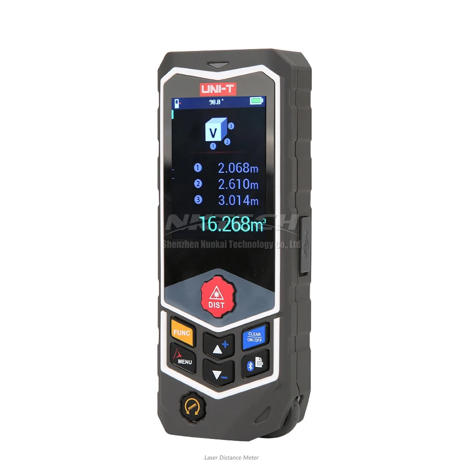 UNI T LM80D LM120D PRO Bluetooth лазерный дальномер 80 м 120 кривизны измерения авто голос/аудио