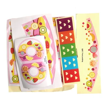 

75Pcs DIY Cutting Birthday Cake Children Educational Classic Toy Pretend Play