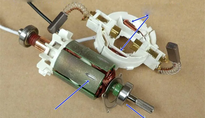 Высокая скорость большое кручение 795 мотор шпинделя DC12-24V 16000 об/мин Высокая магнетизм длительный срок службы двойной шариковый подшипник