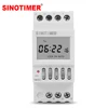 1 segundo intervalo pantalla LCD grande temporizador programable interruptor Digital tiempo relé temporizador de iluminación electrónica ► Foto 1/6