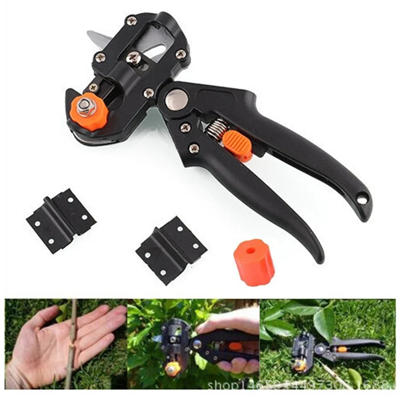 

Garden Fruit Tree Pro Pruning Shears Scissor Grafting cutting Tool + 2 Blade garden tools set pruner Tree Grafting tools