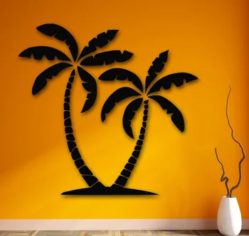 

Wall Stickers Vinyl Decal Palm Desert Mirage Tropical Relax Decor