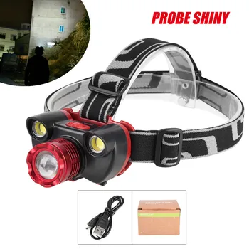 

LED Headlight Camping Headlamp 15000lm 4 Modes 3x Xm-l T6 Flashing Lampe Frontale Puissante Rechargeable A Led Head Lamp K20